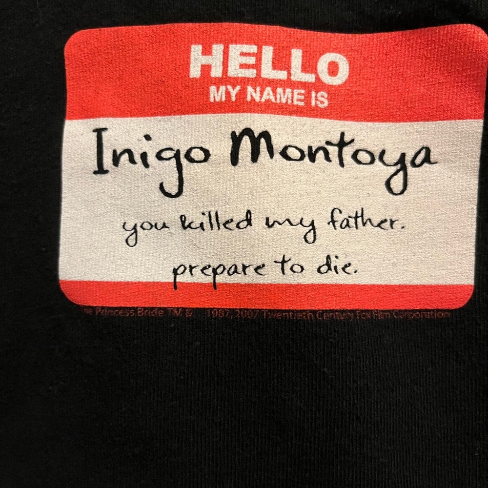 Vintage T-shirt for Princess Bride fans!